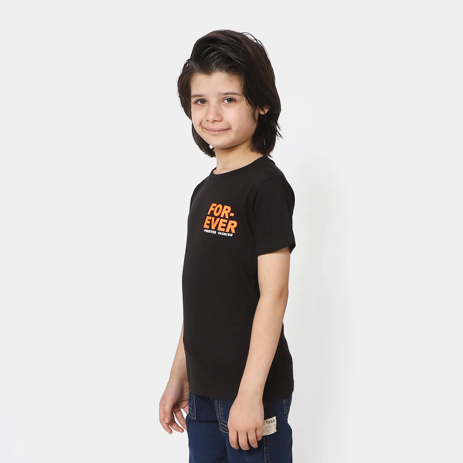 Boys T-Shirt For-Ever - Black