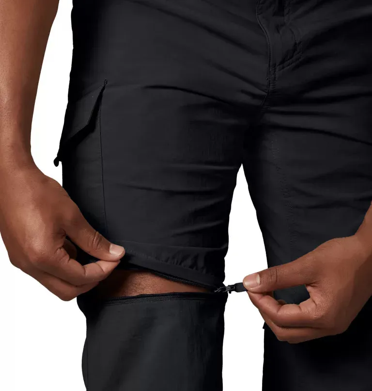 COLUMBIA Men's Silver Ridge Convertible Pant - Black