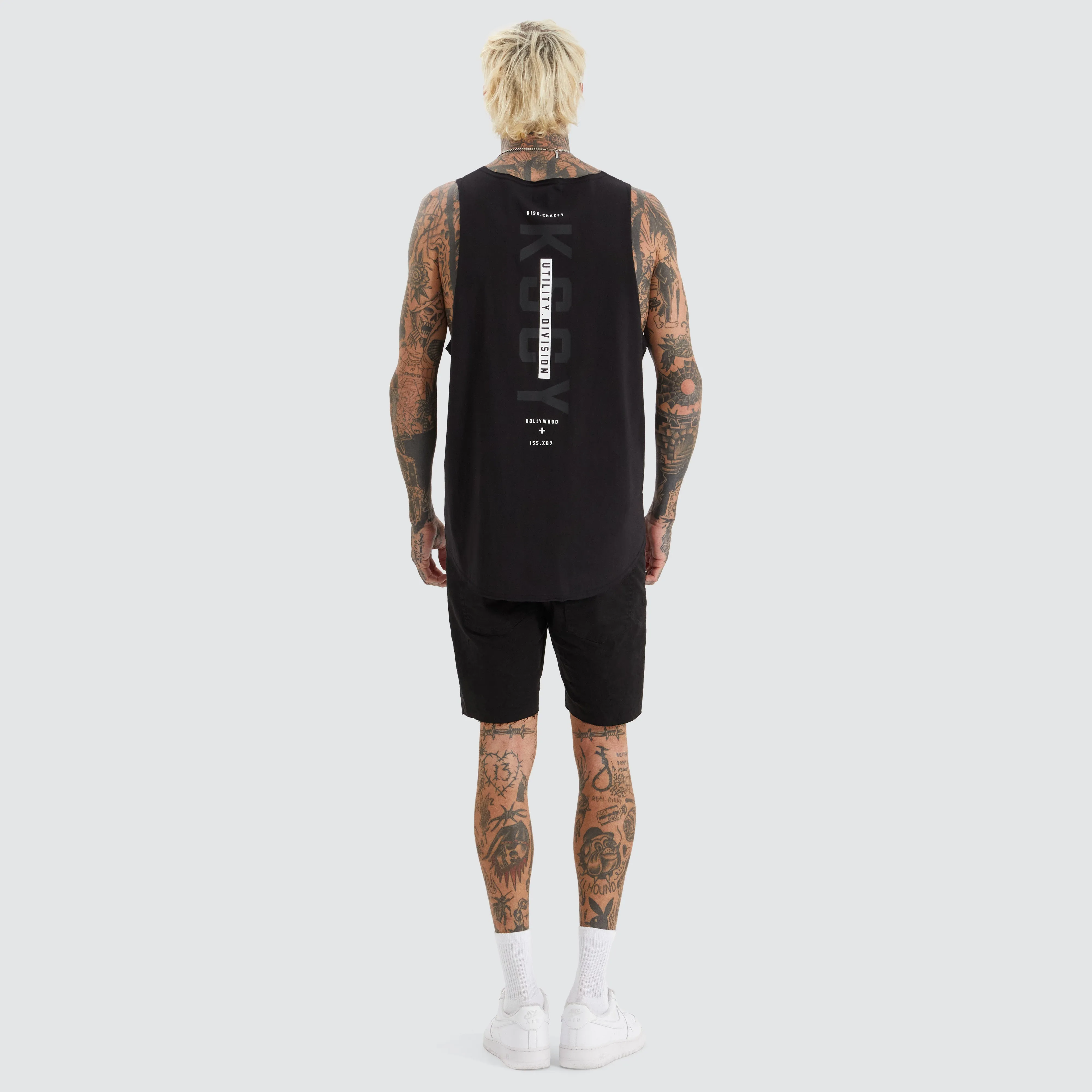 Cross Raw Muscle Tank Jet Black