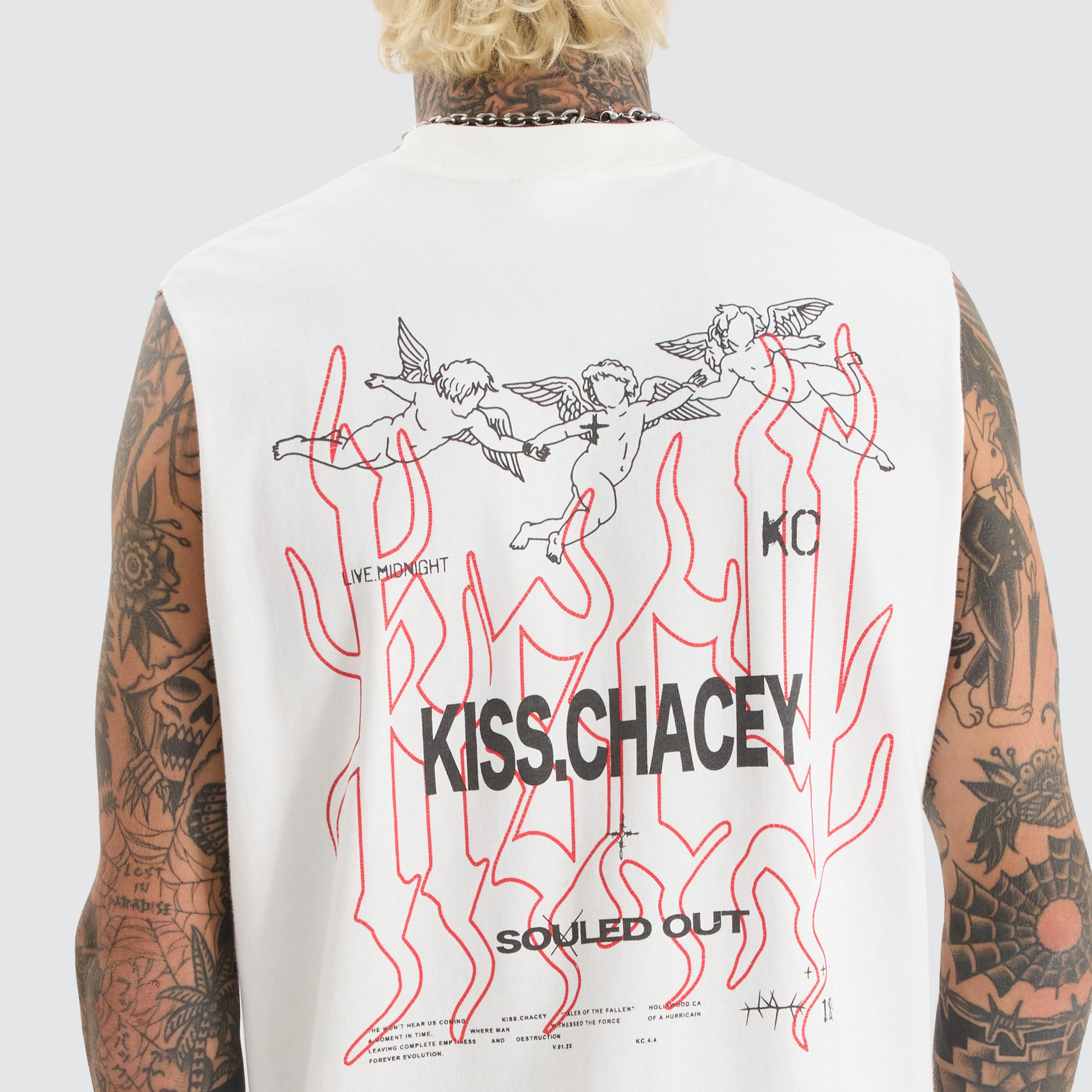 Destructed Street Muscle Natural White