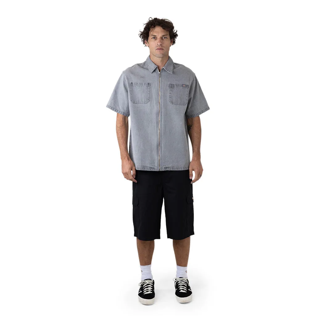 DICKIES 42283 RIPSTOP CARGO SHORTS - BLACK