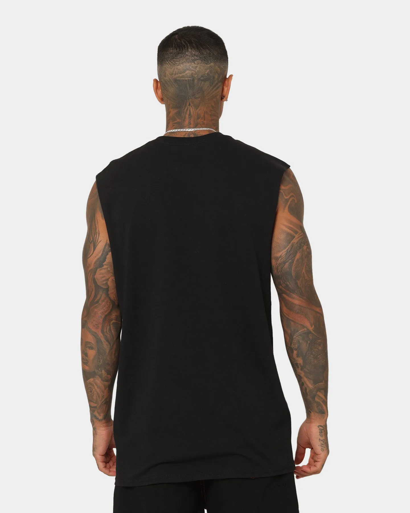 Goat Crew Star Muscle T-Shirt Black