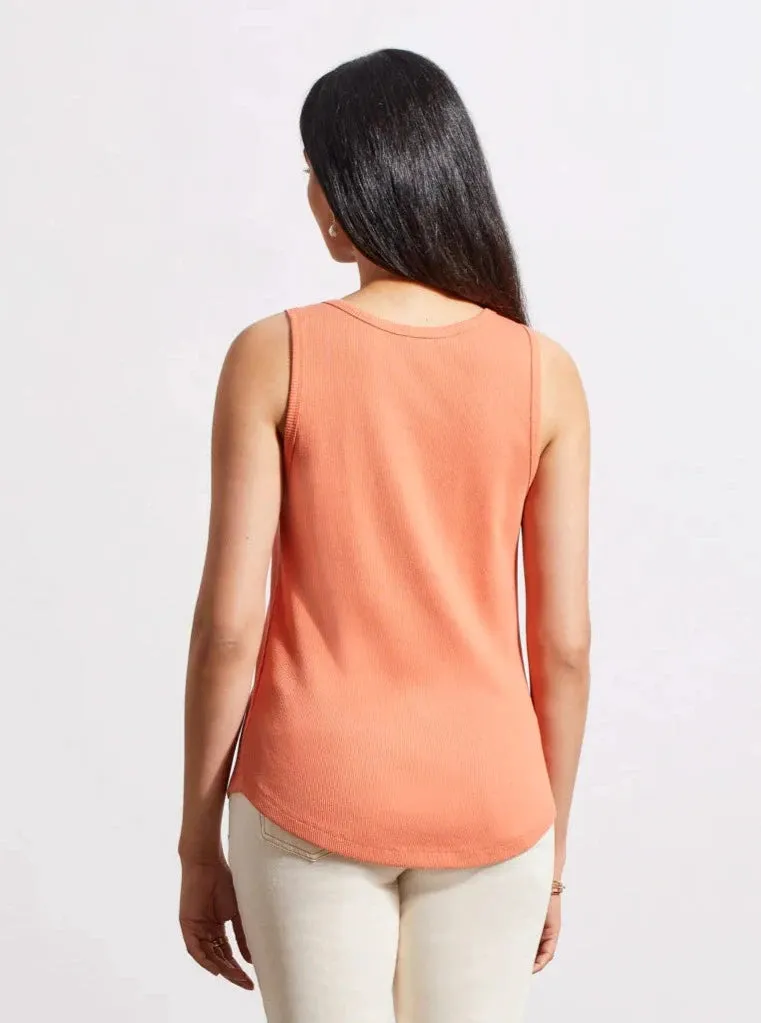 Henley Tank Top [Cyder-5361O-4926]