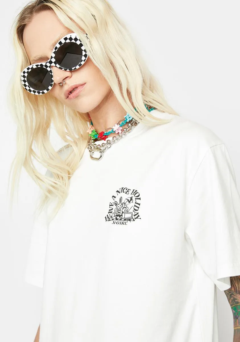 Holiday Bunny Graphic Tee