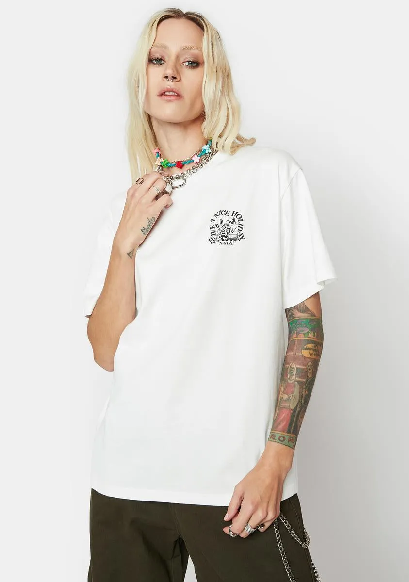 Holiday Bunny Graphic Tee
