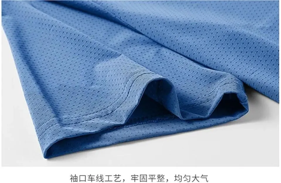 Men's Solid Color Quick Dry Sport T-Shirt Short Sleeves O-Neck Casual Tees Gym Top