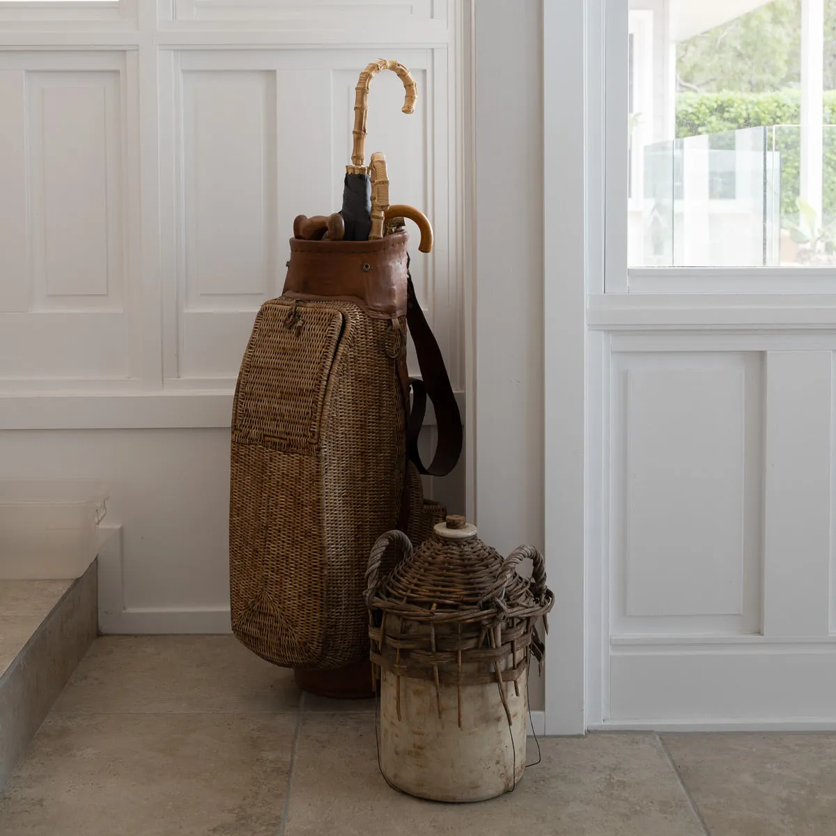 Rattan Golf Bag