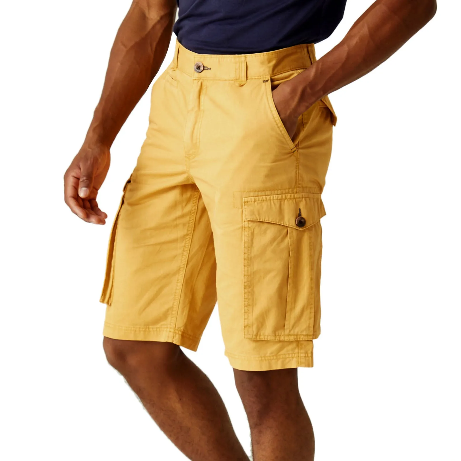 Regatta Mens Shorebay Vintage Walking Cargo Shorts