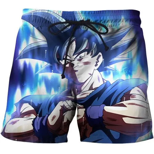 Swim Shorts Beach Sports hawaiian Trunks dragon ball