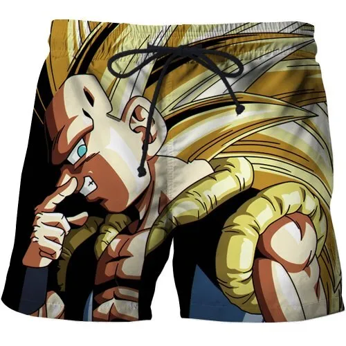 Swim Shorts Beach Sports hawaiian Trunks dragon ball