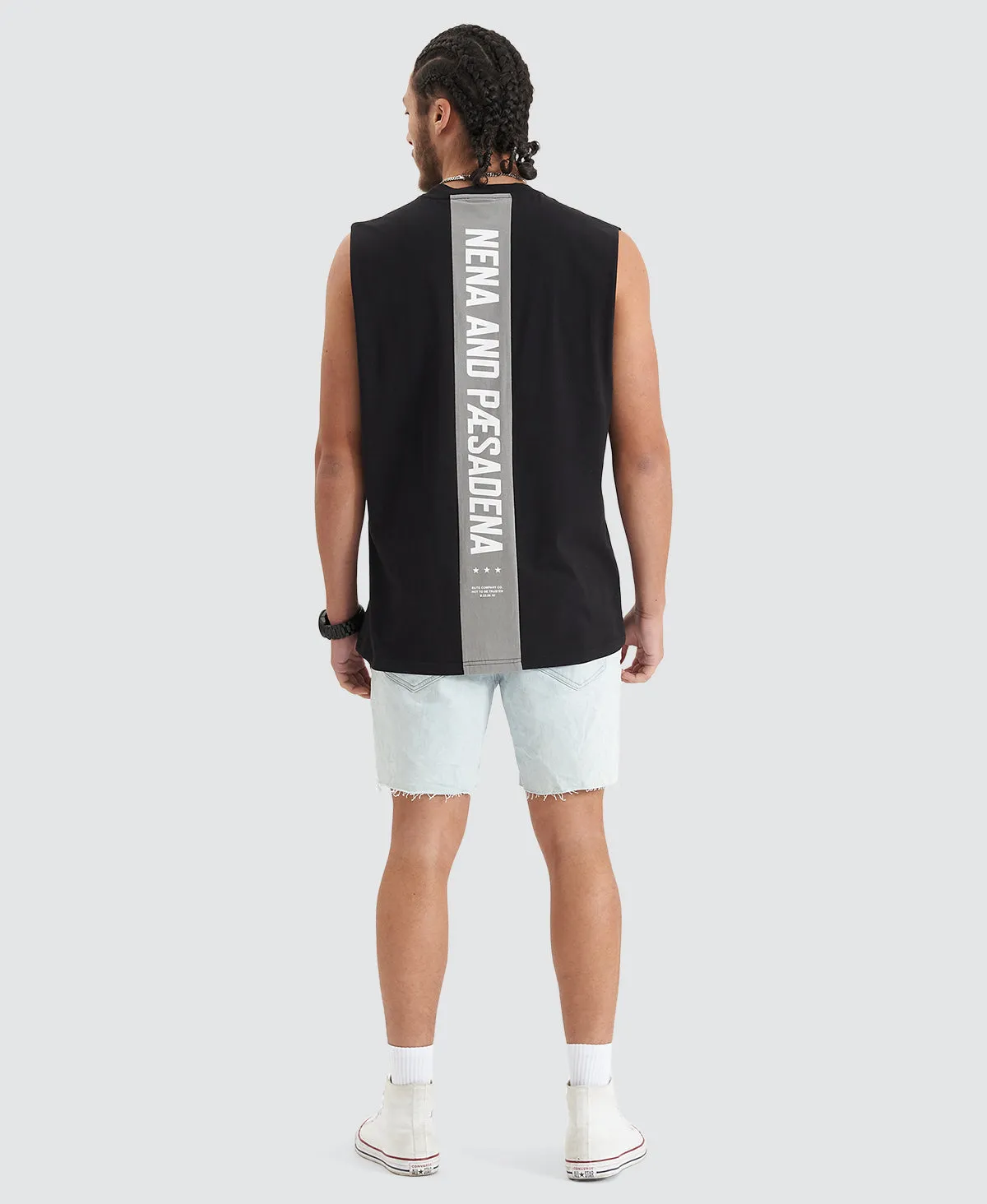 Trusted Relaxed Fit Muscle Jet Black